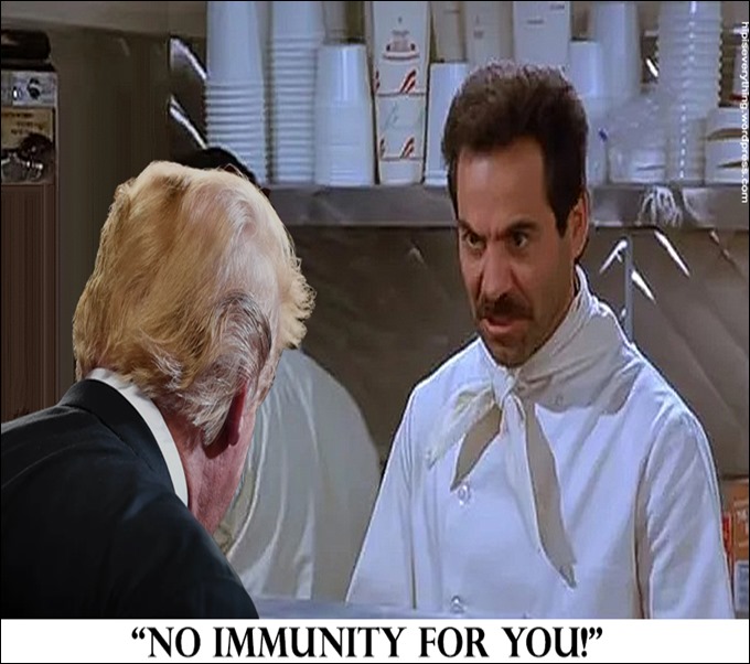 no immunity for you